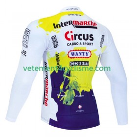 Homme Maillot vélo Manches Longues Wanty Circus 2023 Noir